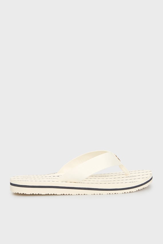 Женские белые вьетнамки с узором TH CHAIN PRINT BEACH SANDAL