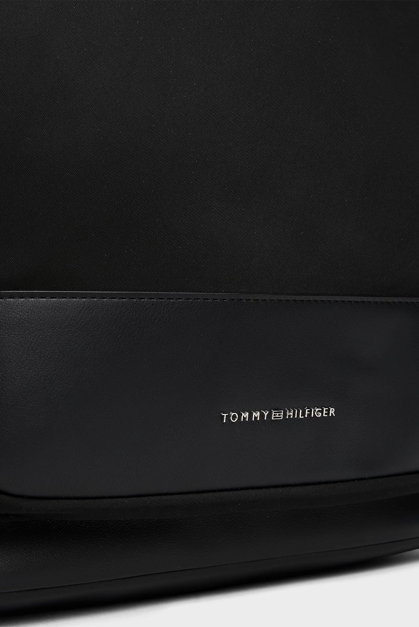 Мужской черный рюкзак TH BUSINESS NYLON BACKPACKTommy Hilfiger Мужской черный рюкзак TH BUSINESS NYLON BACKPACK 4