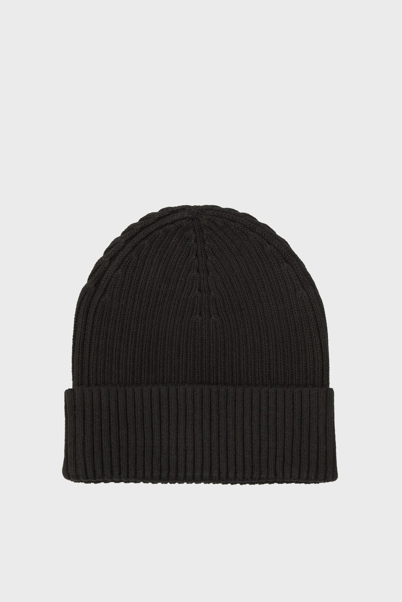 Шапка PATCH CHUNKY RIB COTTON BEANIE 3