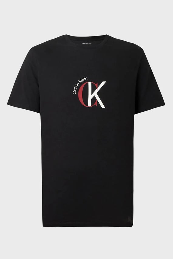 Футболка SS 30S WHSL CKJ 2TONE CK GRAPHIC Calvin Klein Jeans