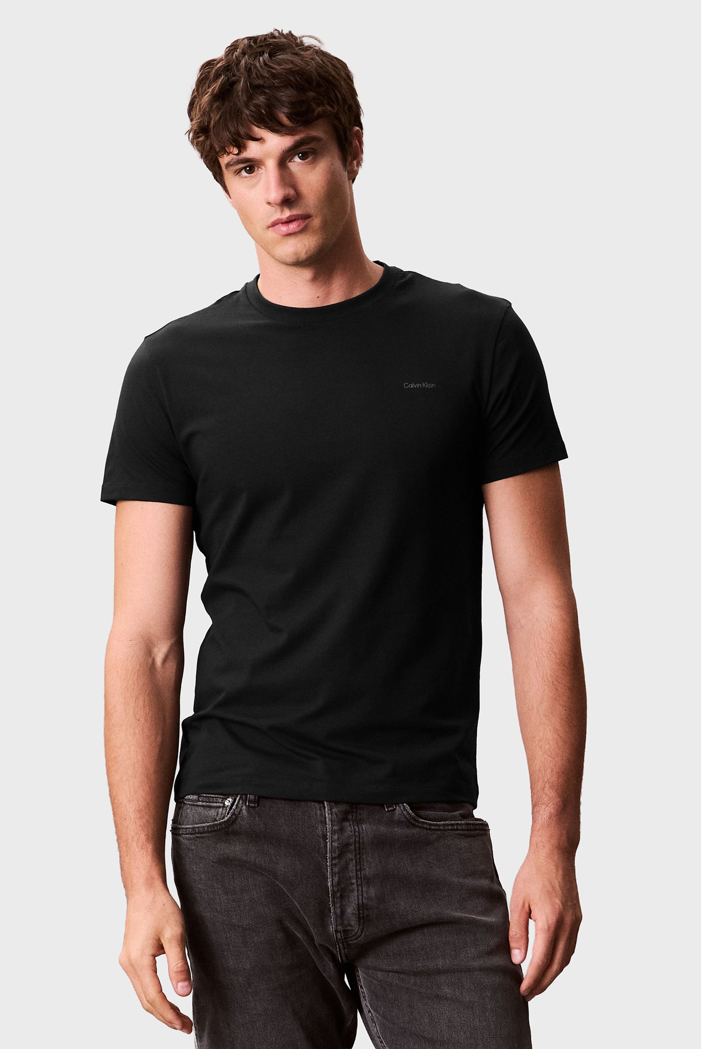 Футболка SS SLIM STRETCH COTTON CREWNK TE 1