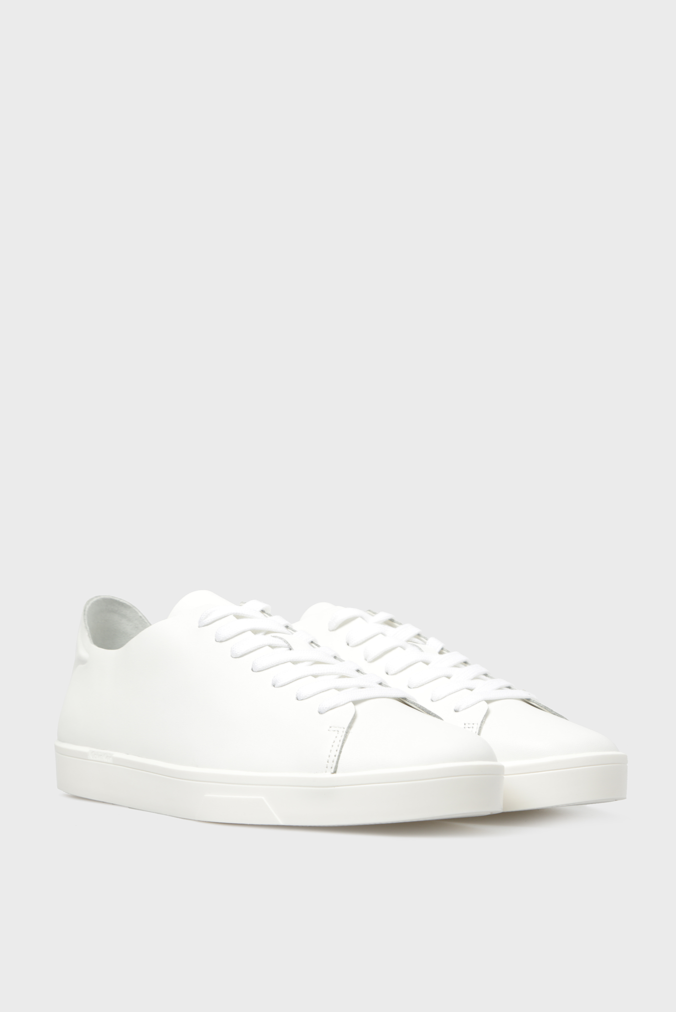 Женские белые кожаные сникеры IRENA 8