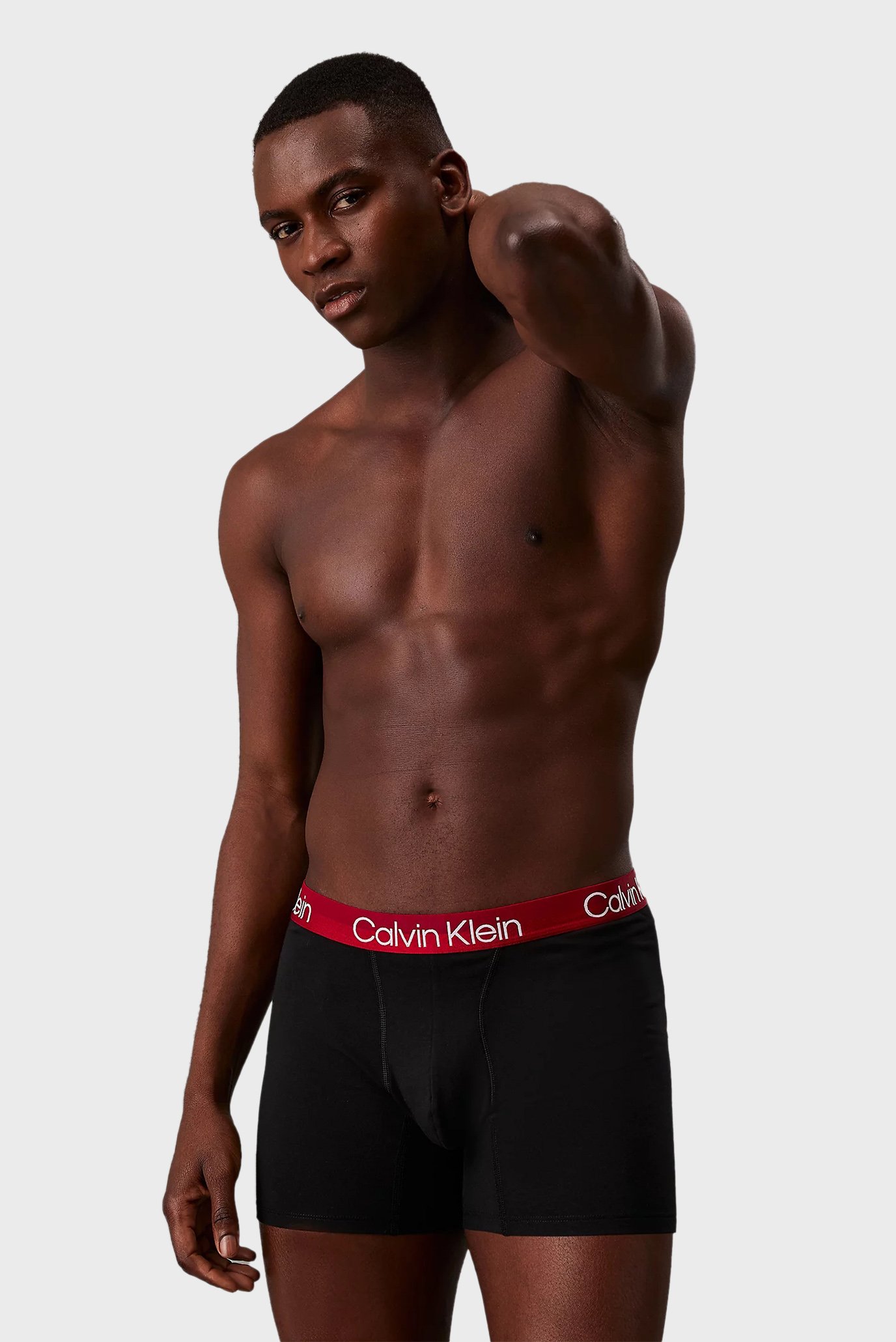 Мужские черные боксеры (3 шт) 4