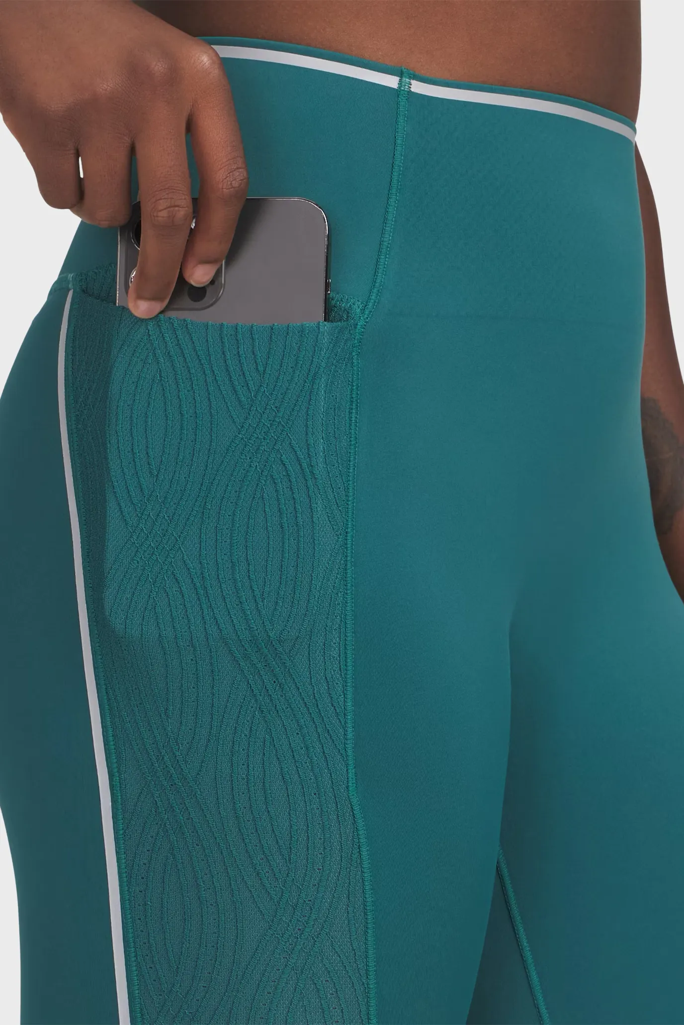 Легинсы UA Halo Jacquard Legging-GRN 4