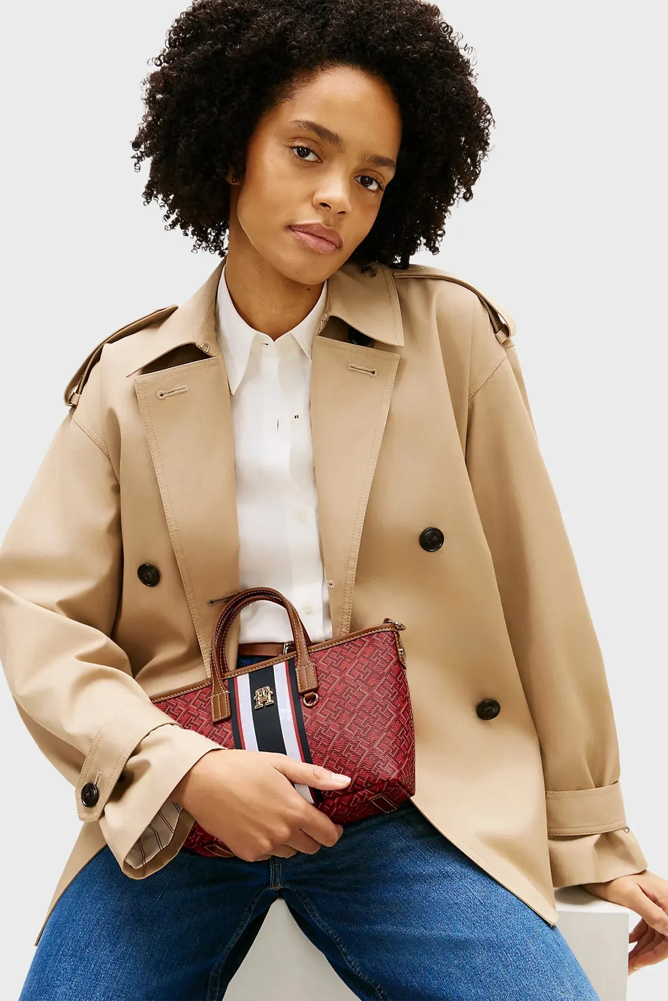 Сумка TH MONOPLAY MINI TOTE STRIPE LE 2