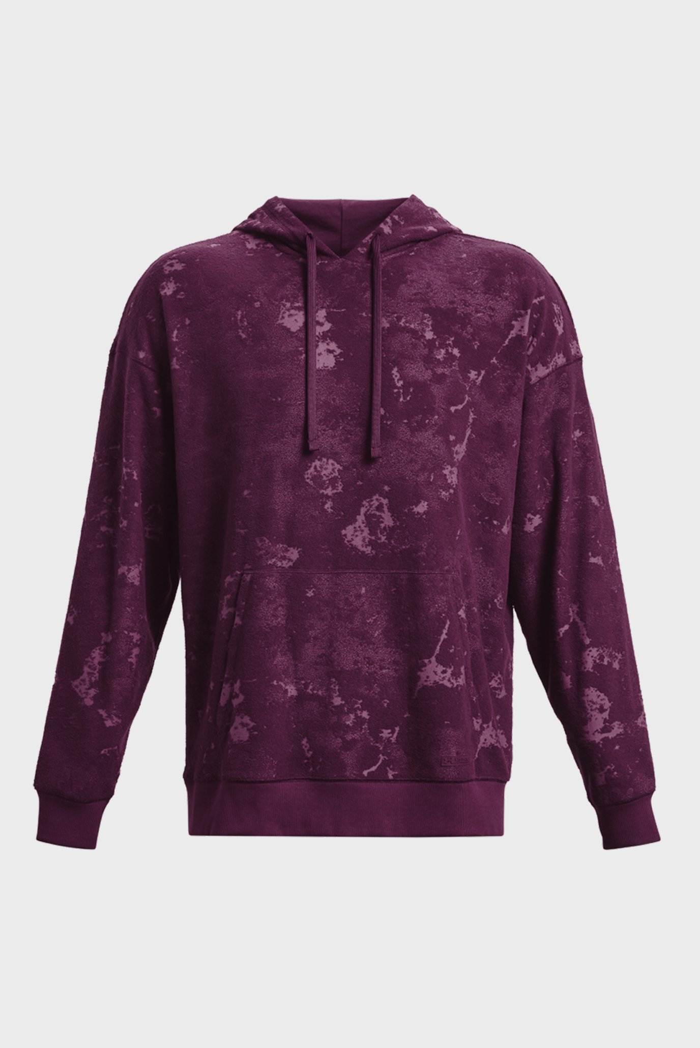 Мужское бордовое худи UA Journey Terry Hoodie 11