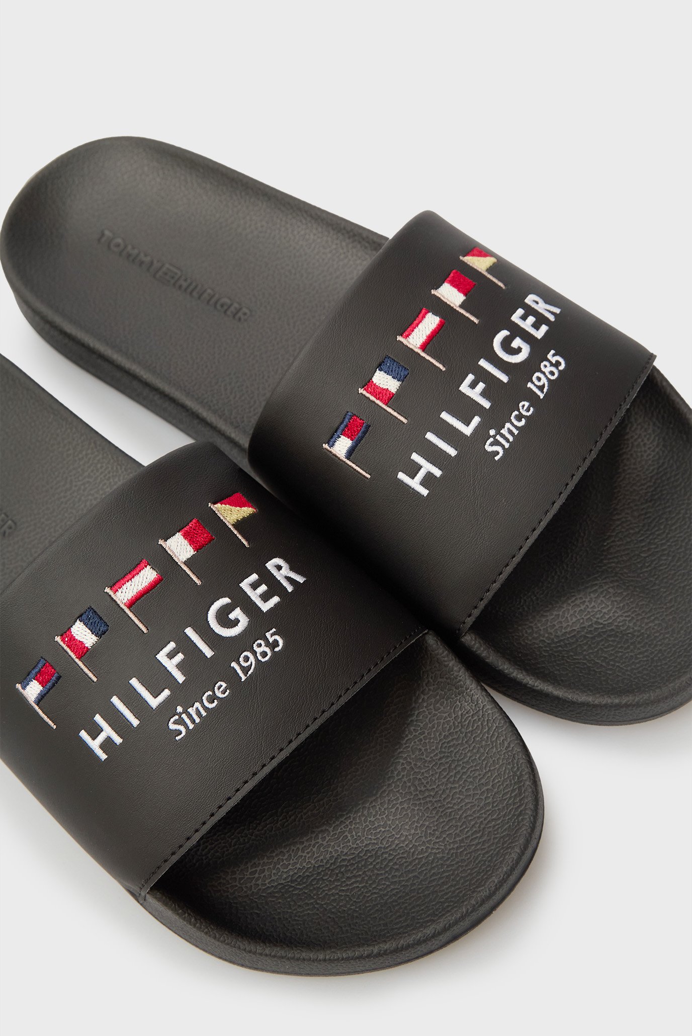 Мужские черные слайдеры FLAGS 2