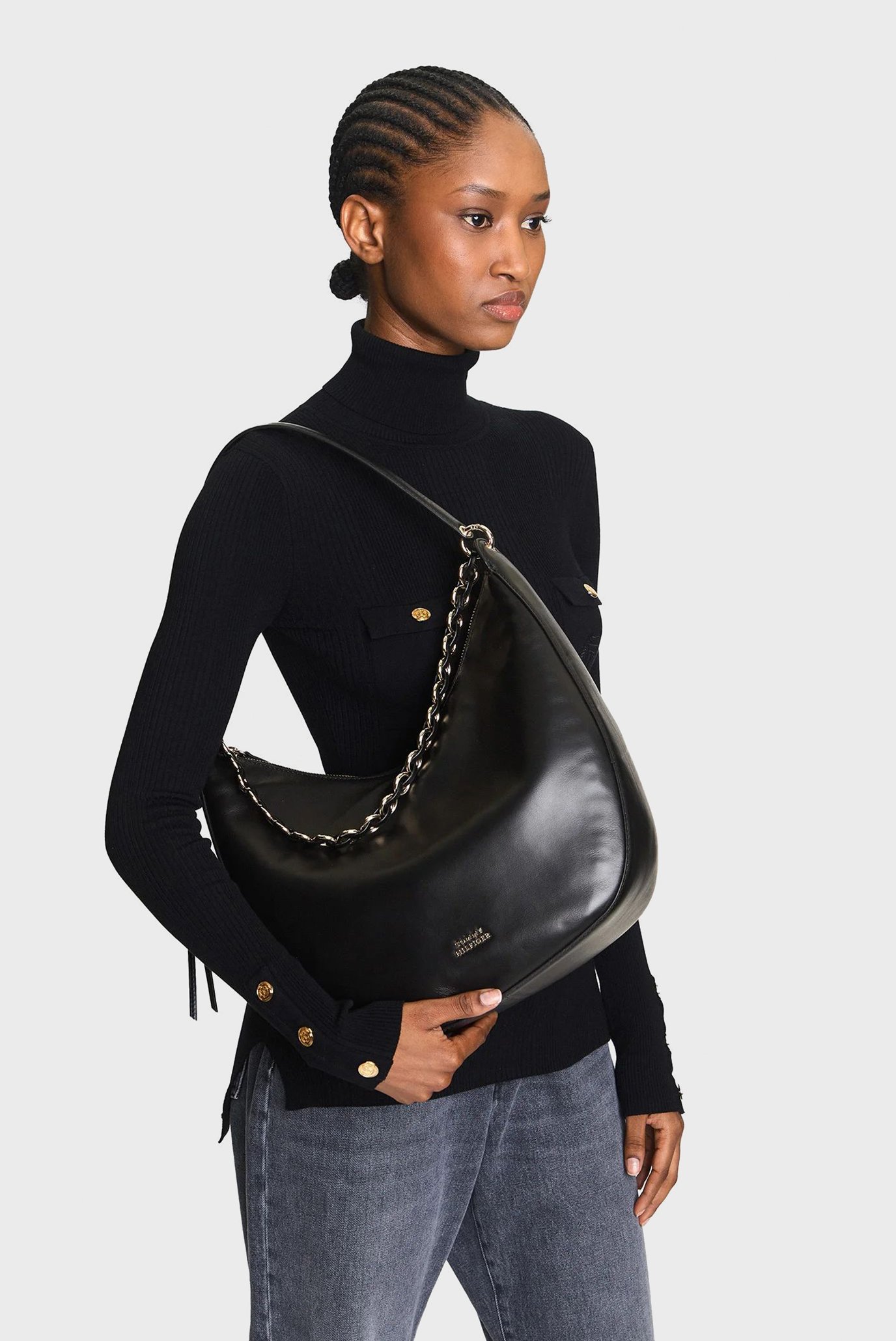 Сумка MOON LEATHER HOBO 2