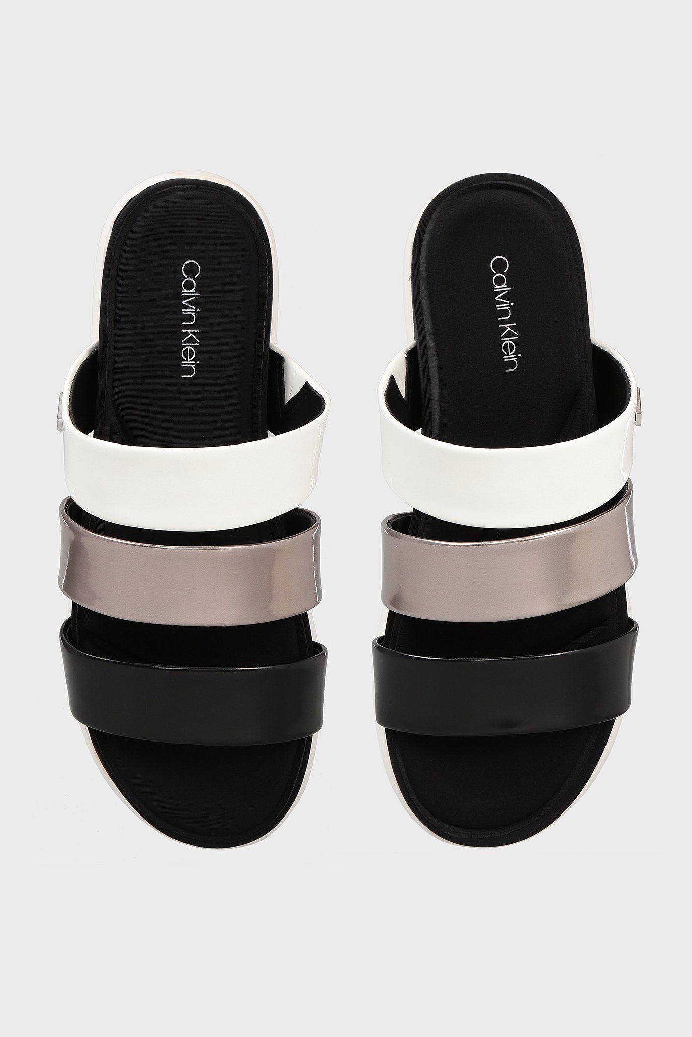 Женские черные слайдеры 3