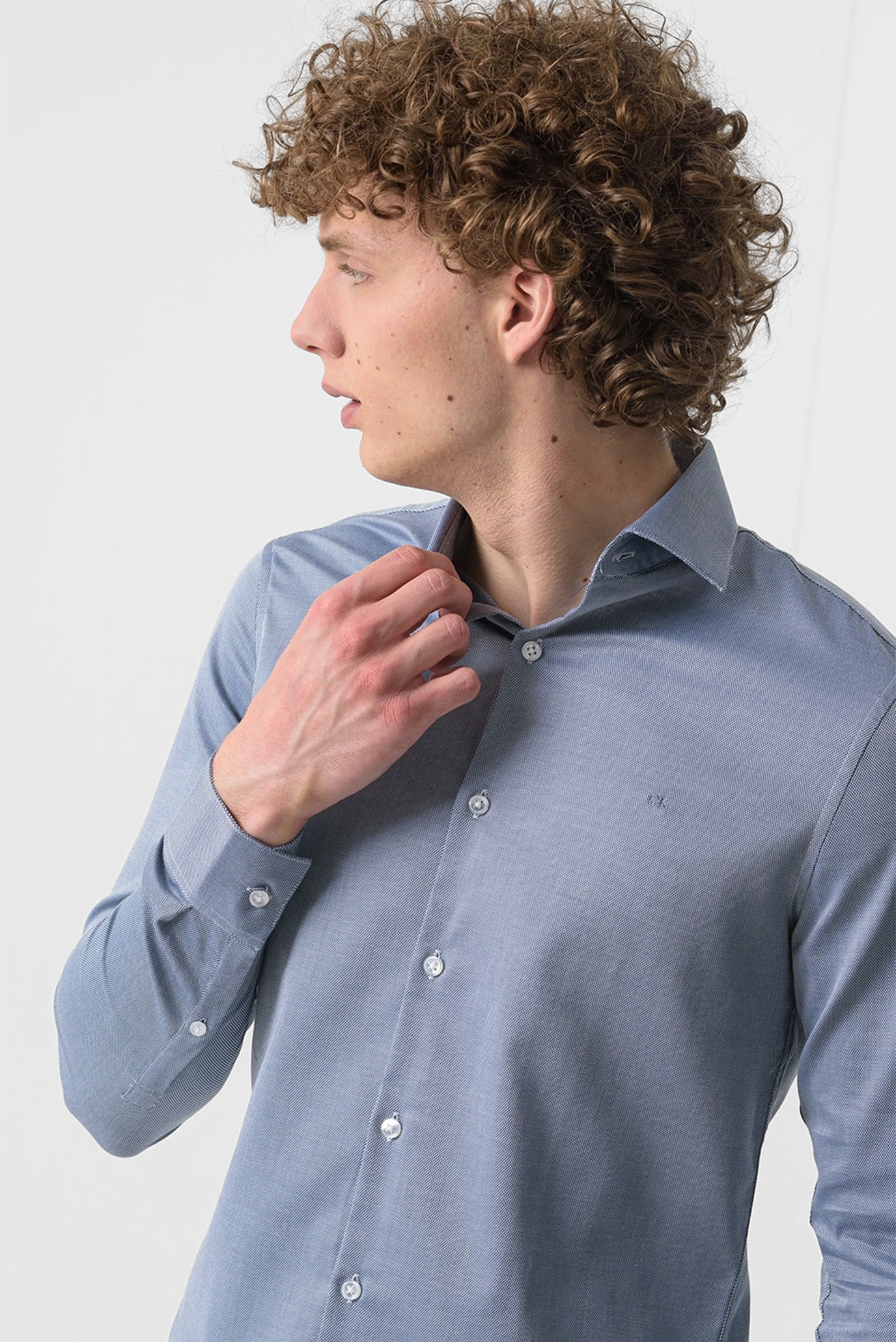 Рубашка SLM ENT CLS STR SLD 2