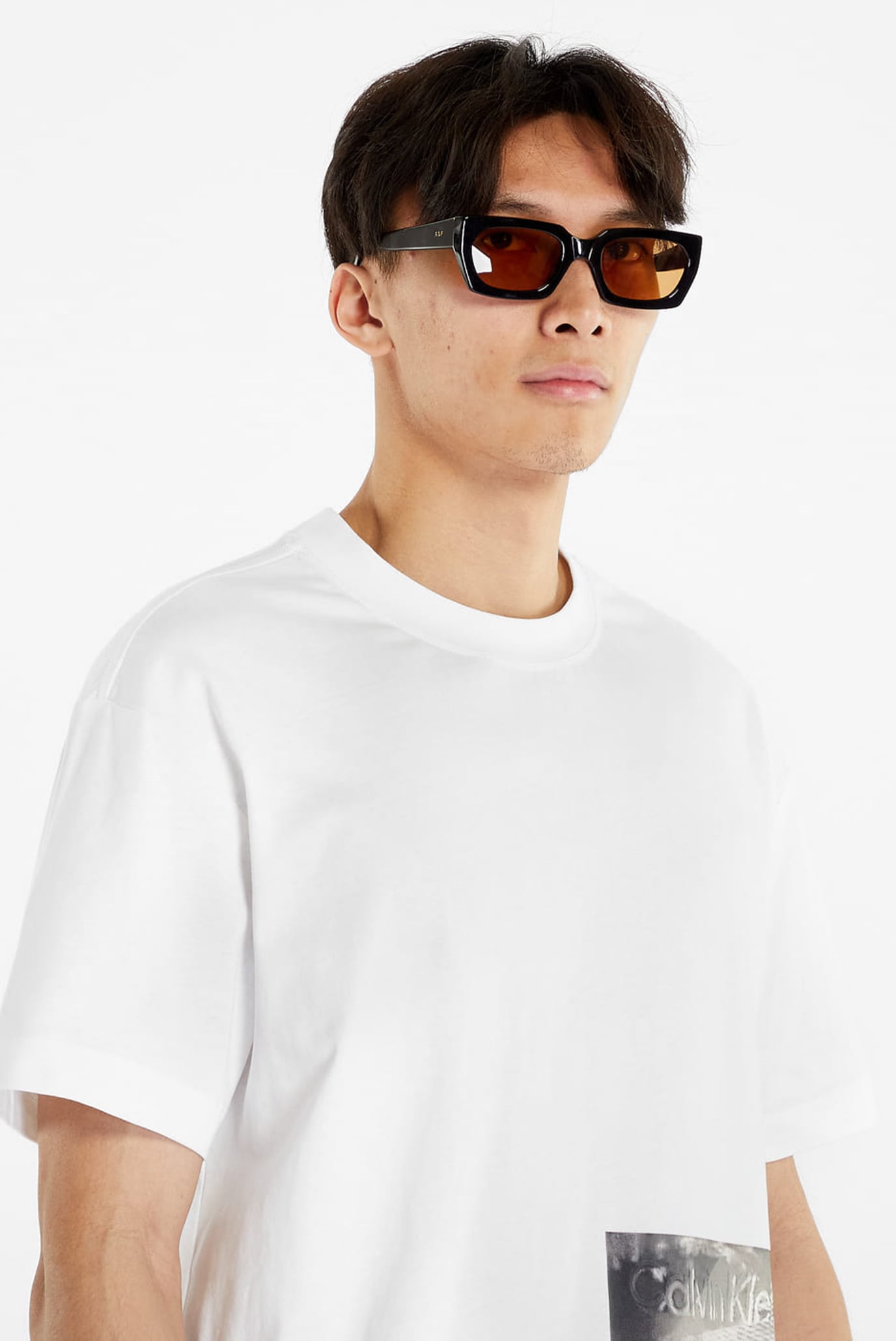 Мужская белая футболка MOTION BLUR PHOTOPRINT 5