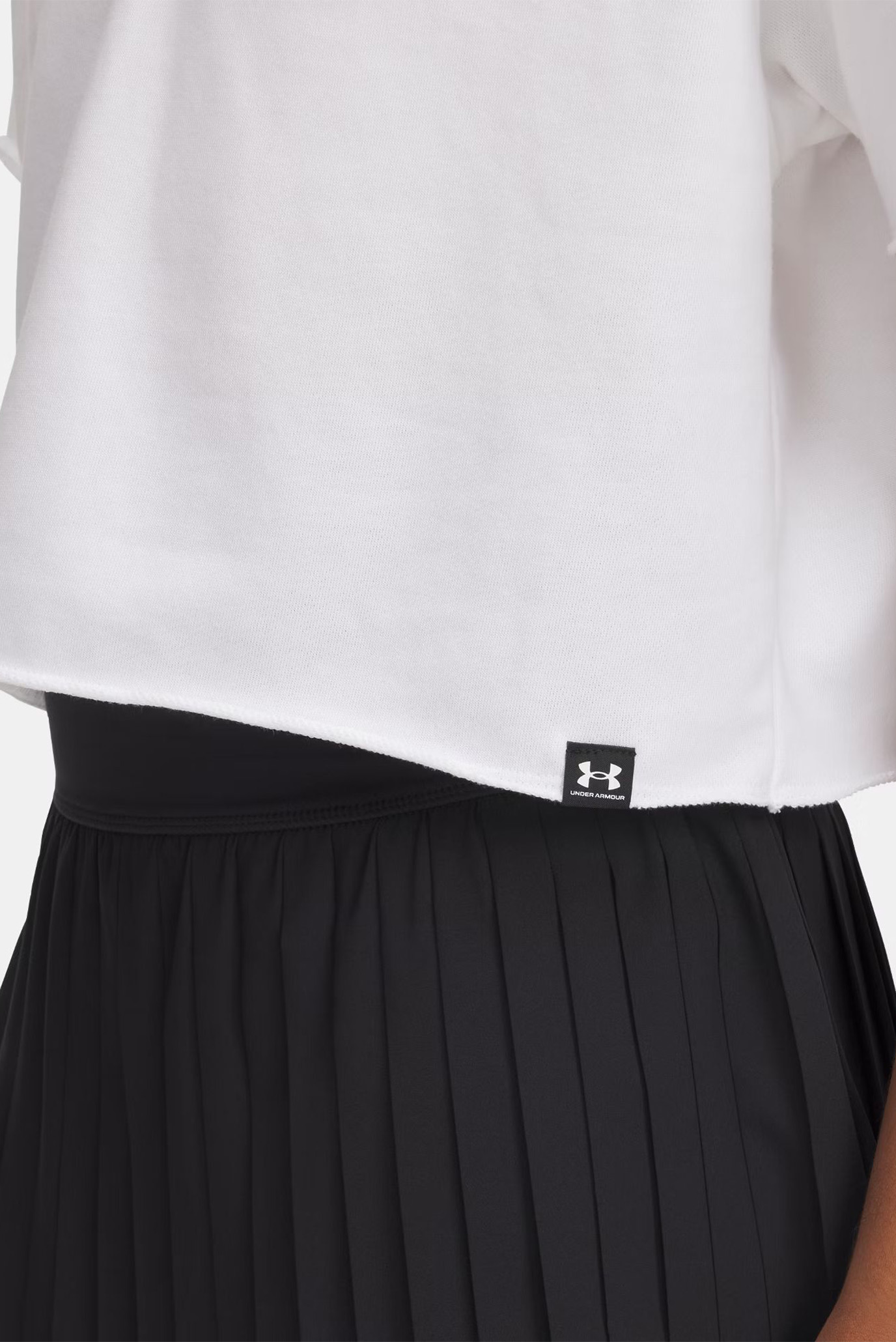 Футболка UA Icon Terry Polo-WHT 2