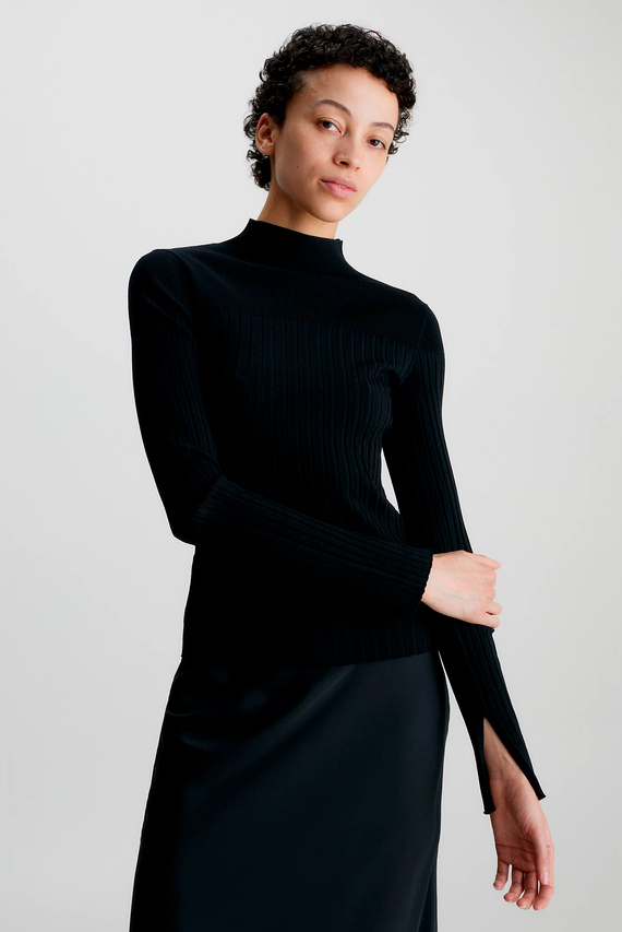 Гольф ICONIC RIB LONGSLEEVE SWEATER