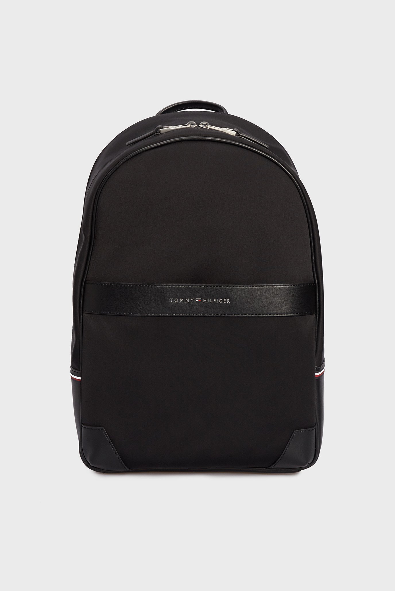 Мужской черный рюкзак TH URBAN NYLON  BACKPACK 1