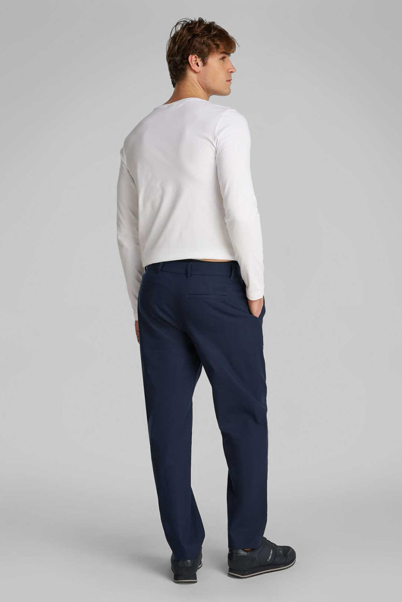 Штаны LINEN LYOCELL STRETCH TAPEREDCalvin Klein Штаны LINEN LYOCELL STRETCH TAPERED 2