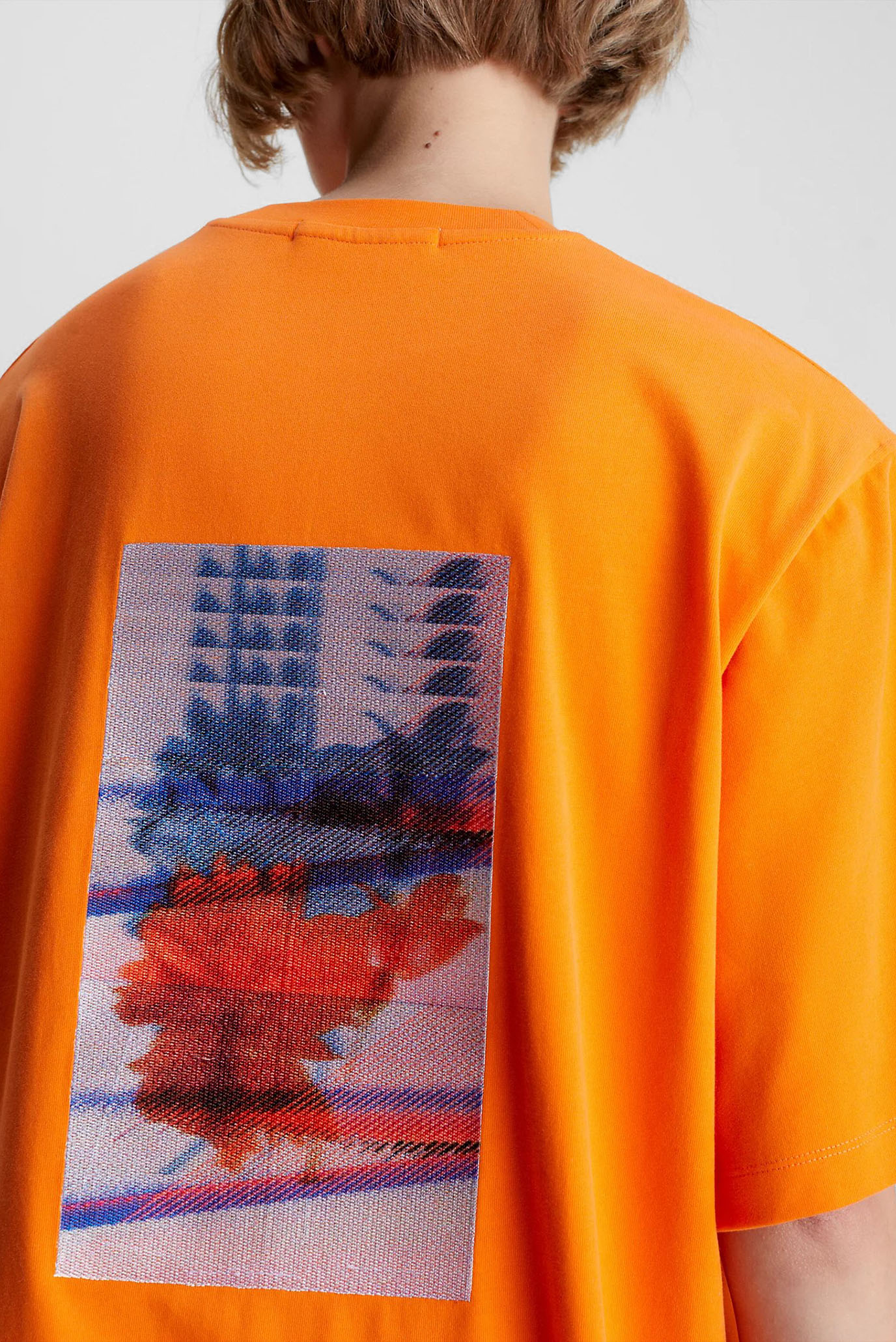 Женское оранжевое платье MOTION FLORAL 11