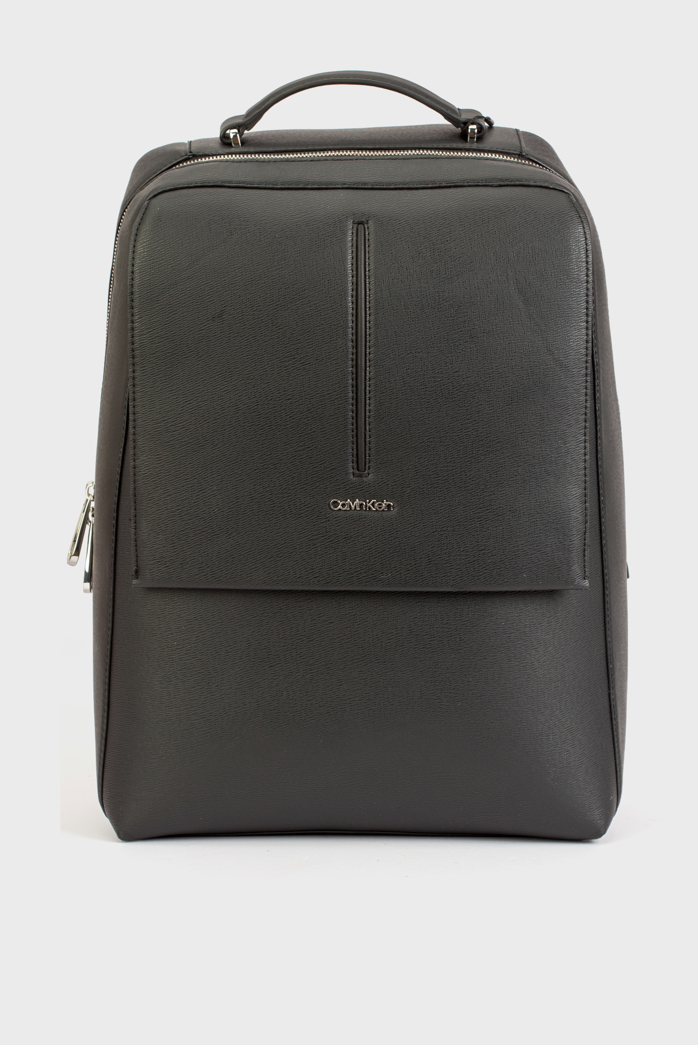 Мужской черный рюкзак CK MEDIAN SQUARED FLAP 1