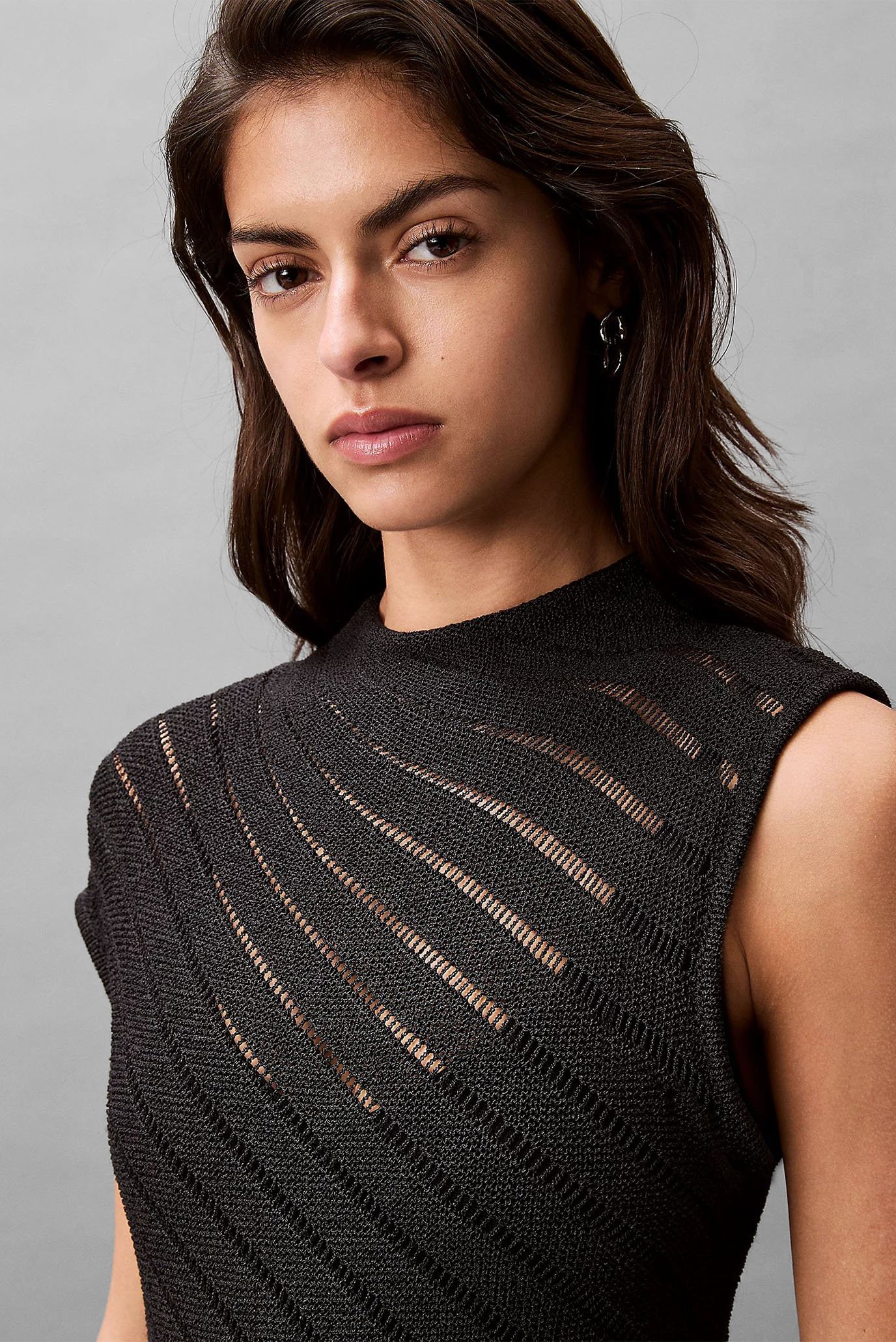 Платье Textured Viscose DressCalvin Klein Платье Textured Viscose Dress 2