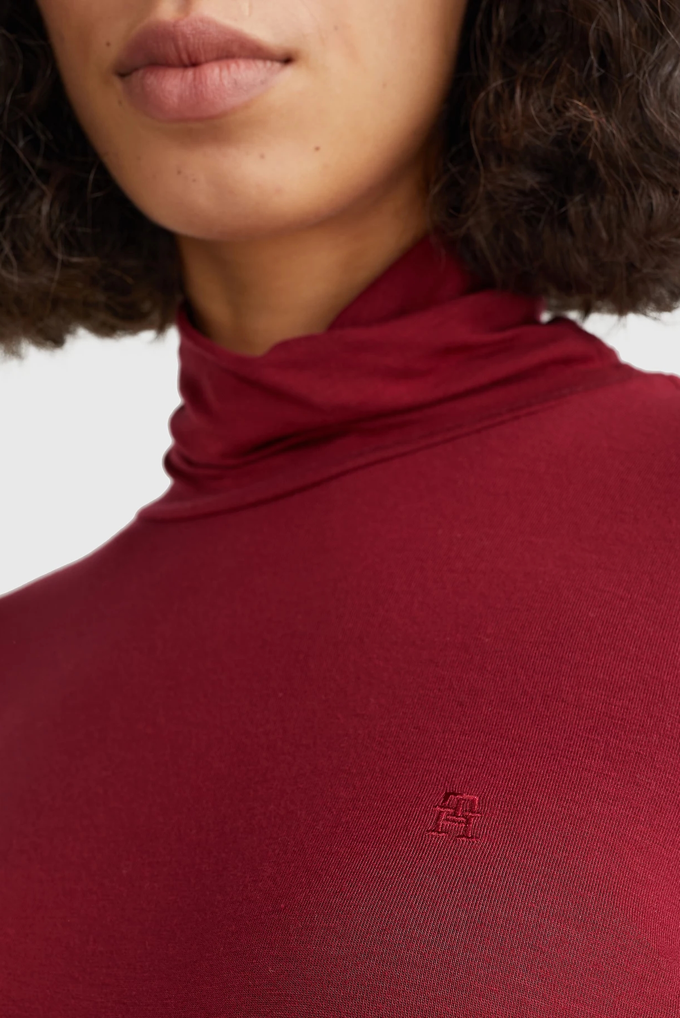 Гольф SLIM SOFT TENCEL ROLL NECK LS 7