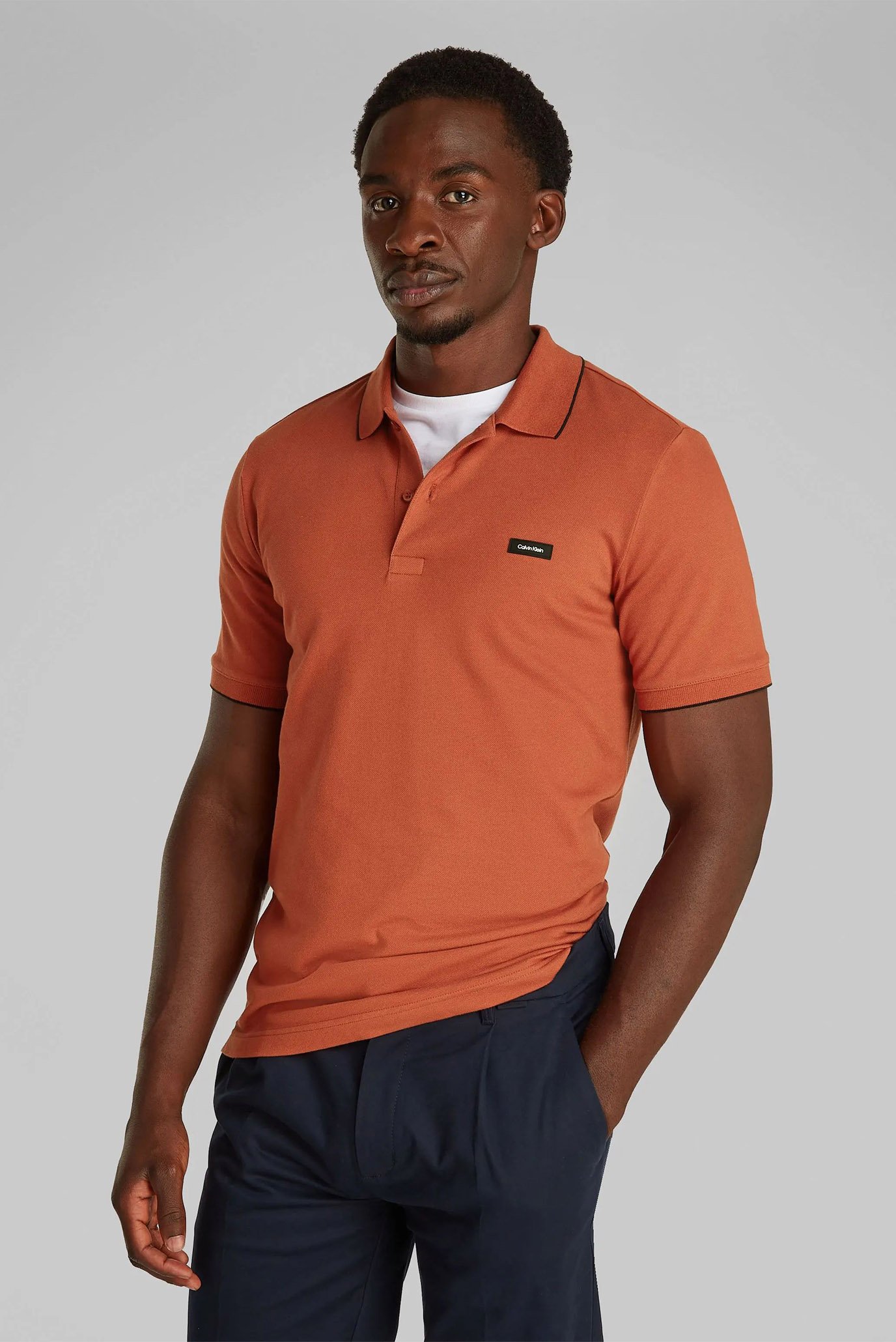Поло STRETCH PIQUE TIPPING POLO 1