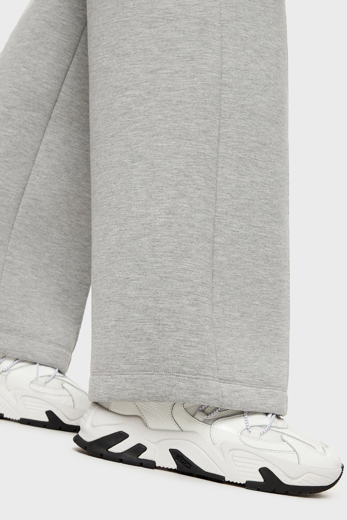 Женские серые брюки VISCOSE BONDED TAILORED PANTCalvin Klein Женские серые брюки VISCOSE BONDED TAILORED PANT 5