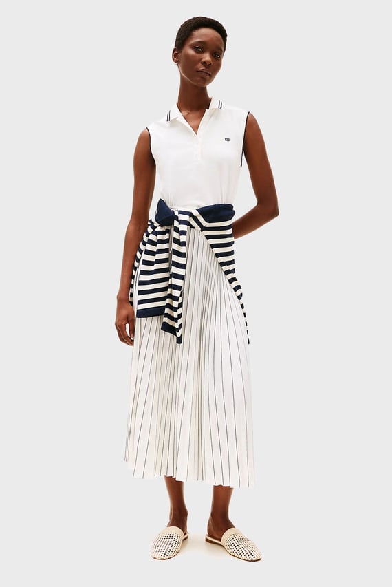 Платье SPORTY PLEATED POLO DRESS NS