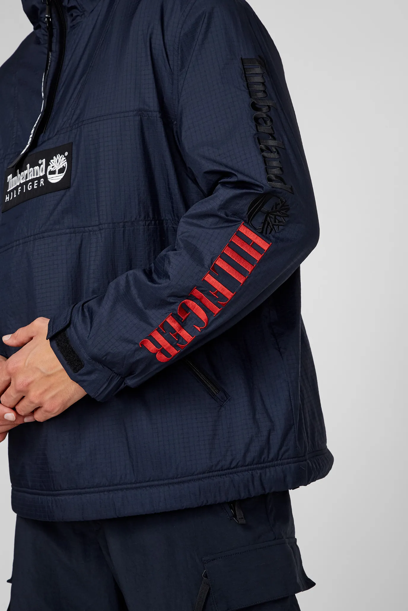 Мужской синий анорак Tommy Hilfiger x Timberland 7