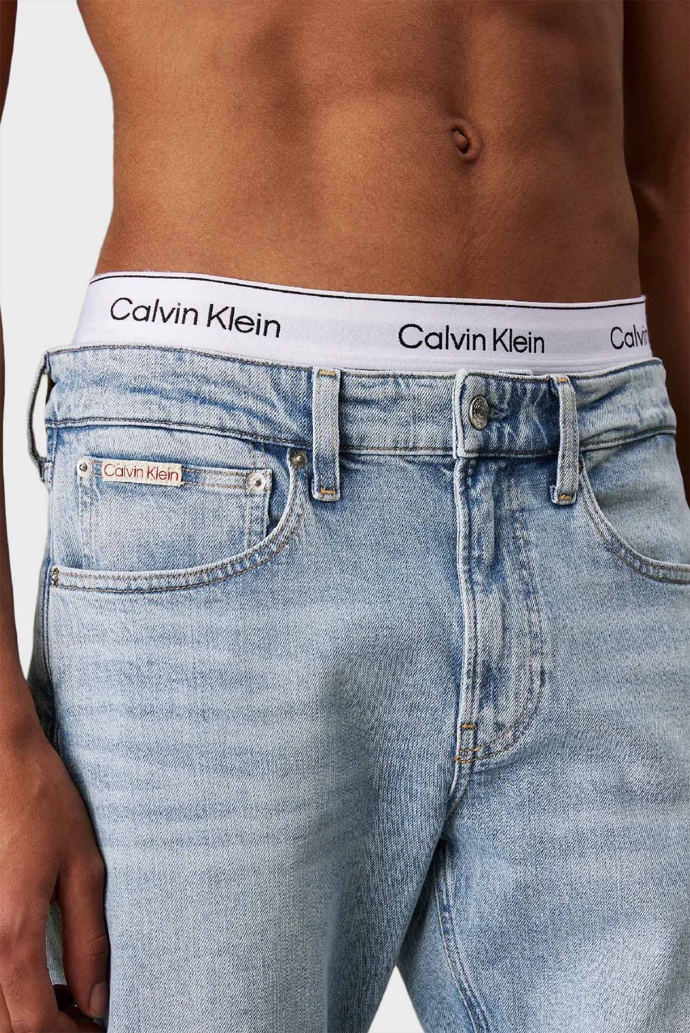 Мужские голубые джинсы SLIM TAPER 4