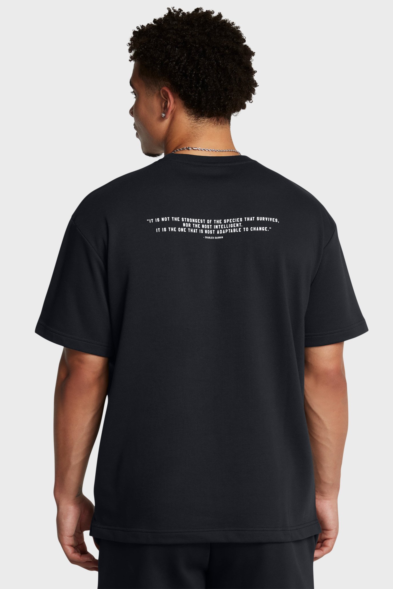 Мужская черная футболка Pjt Rck Terry Top Q3 2