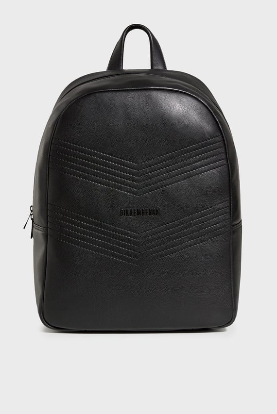 Рюкзак BACKPACK ROUND BIKKEMBERGS BLACK