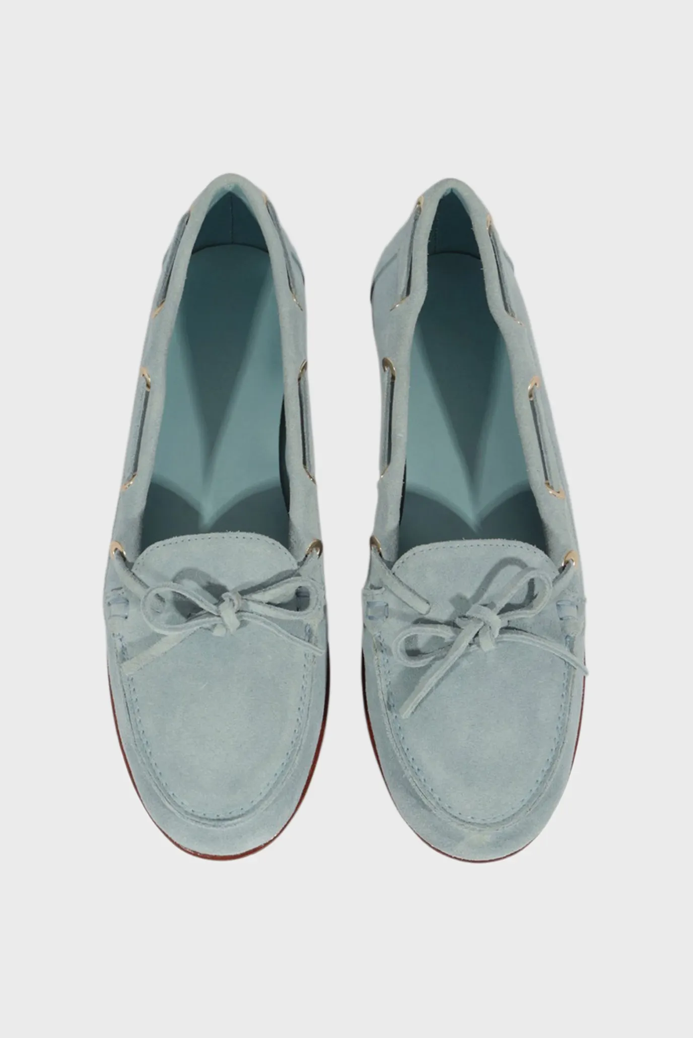 Лоферы CALC-FSR  HEAVY SUEDE    |LIGHT AZURE 4