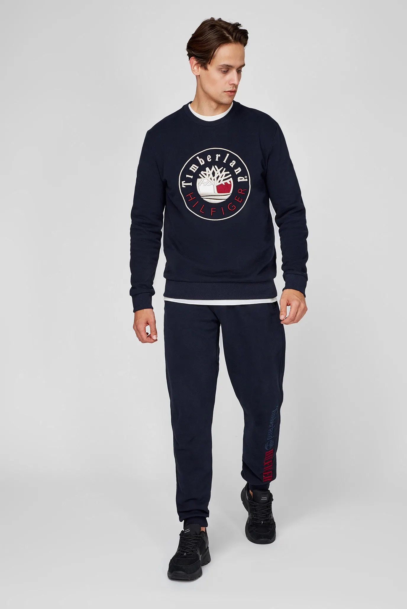 Мужской синий свитшот Tommy Hilfiger x Timberland 5