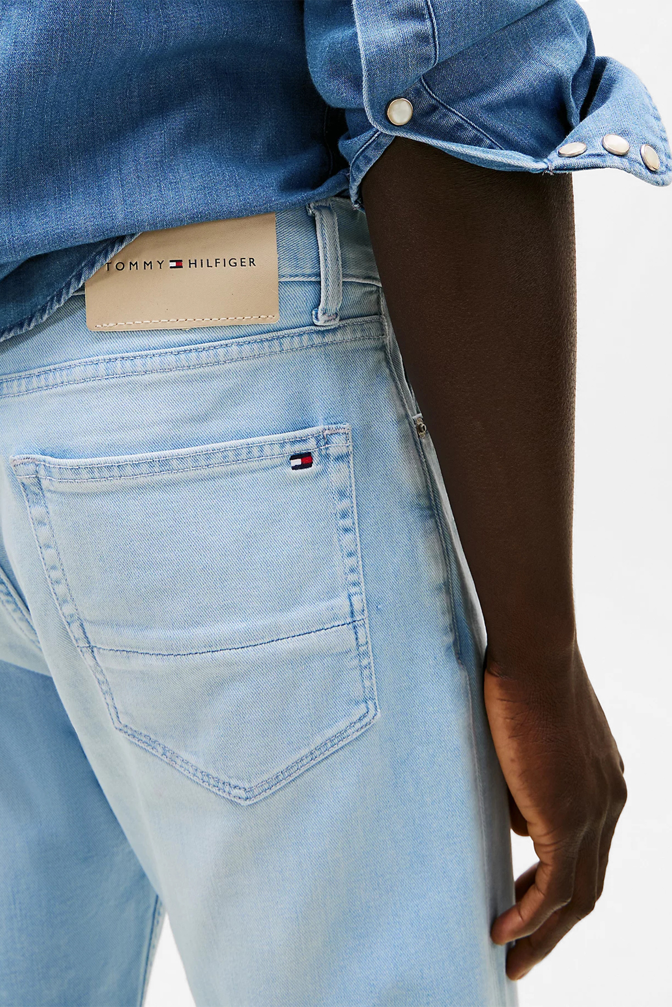 Джинсы SLIM BLEECKER SSTR OCEAN BLUETommy Hilfiger Джинсы SLIM BLEECKER SSTR OCEAN BLUE 4