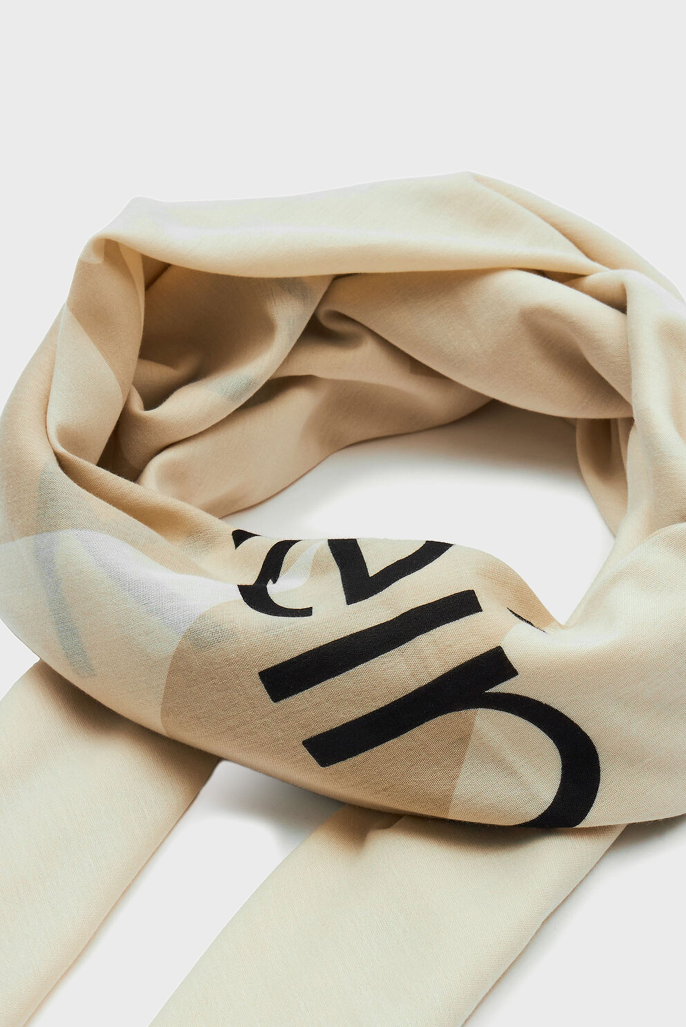 Шарф BOLD MONO LOGO SHAWL 130X130 3