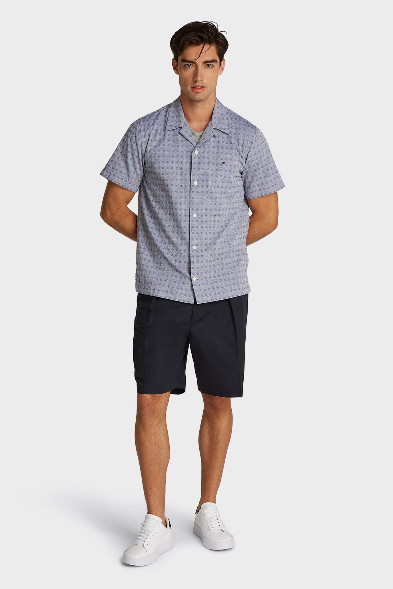 Рубашка с коротким рукавом COTTON LINEN DOBBY SS RF SHIRT 2