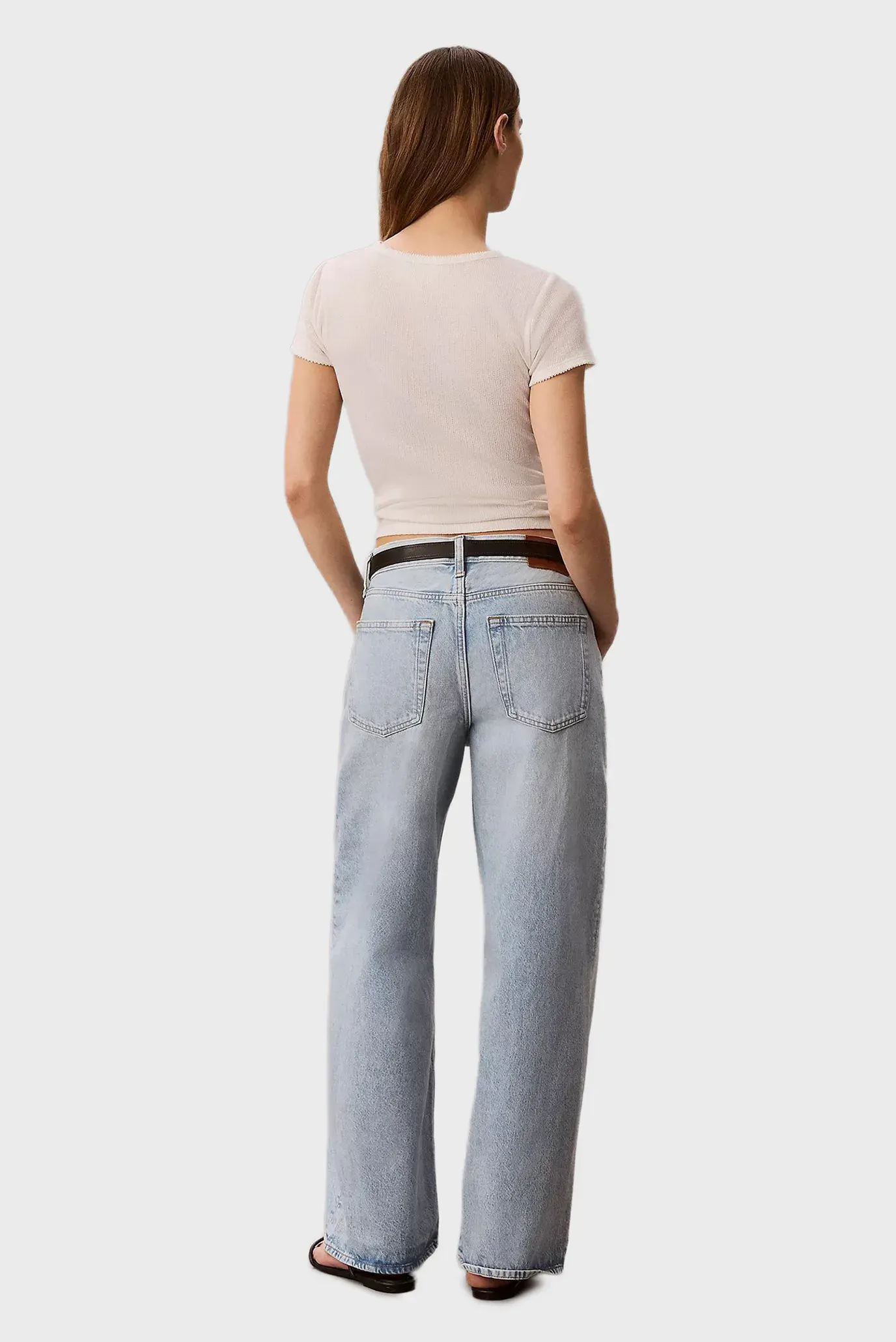 Джинсы LOW RISE BAGGY INDIGO STONE 4