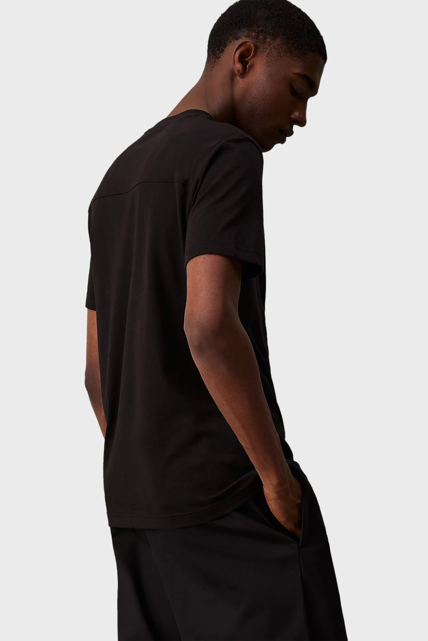 Футболка EMBROIDERED LOGO PEACHED T-SHIRT 3