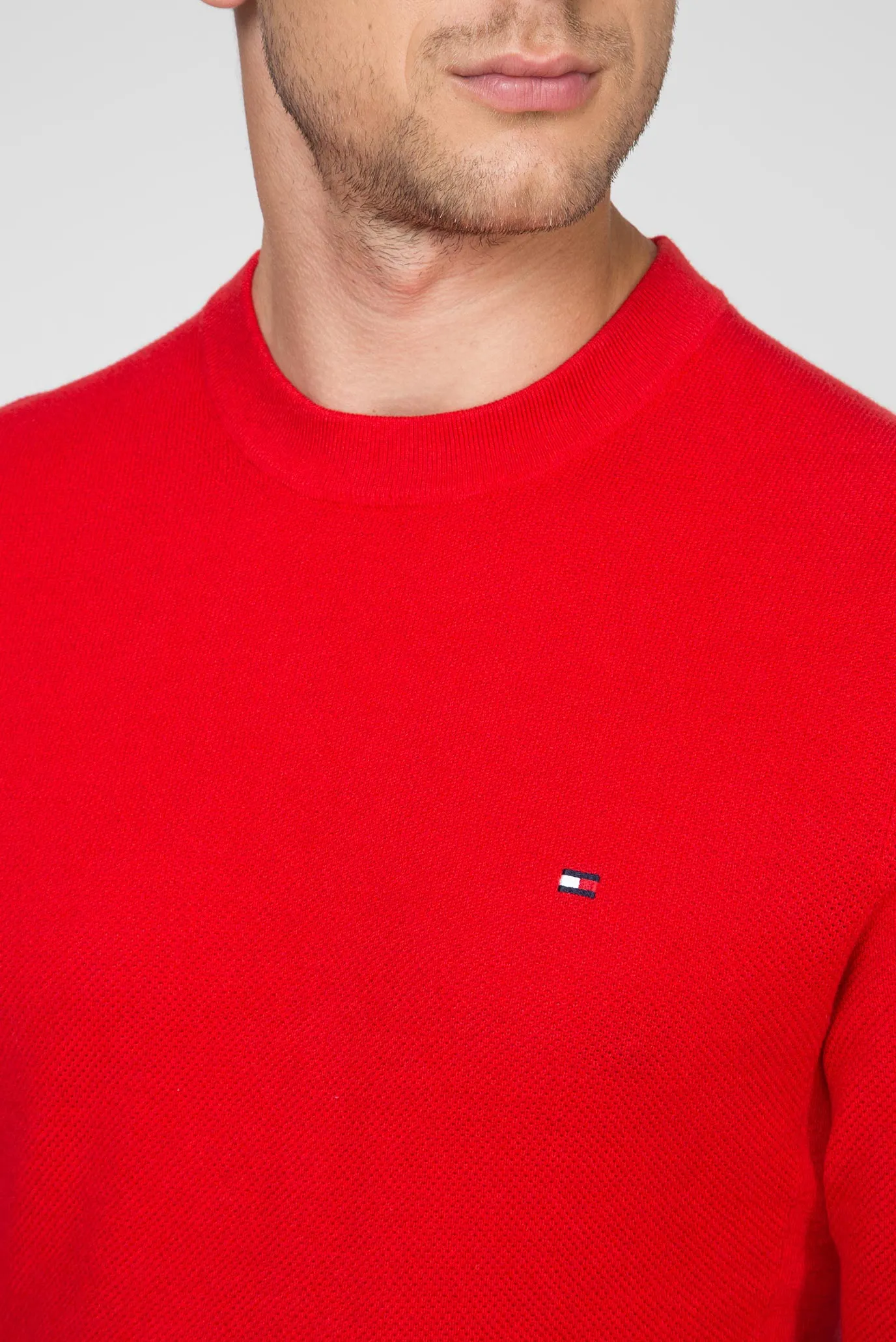 Мужской красный джемпер MOULINE RICECORN SWEATER 9