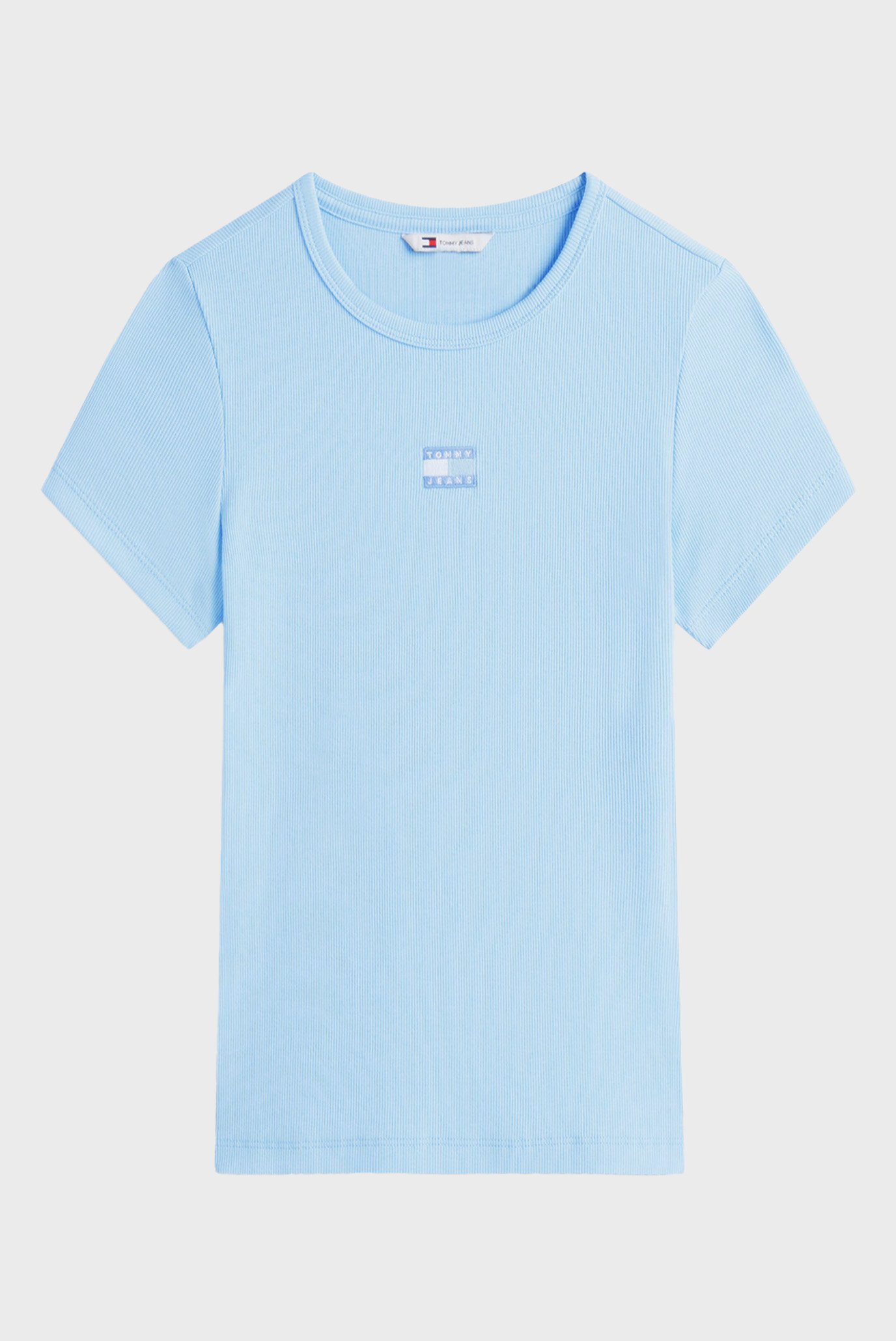 Футболка/TJW SLIM BADGE RIB TEE 5