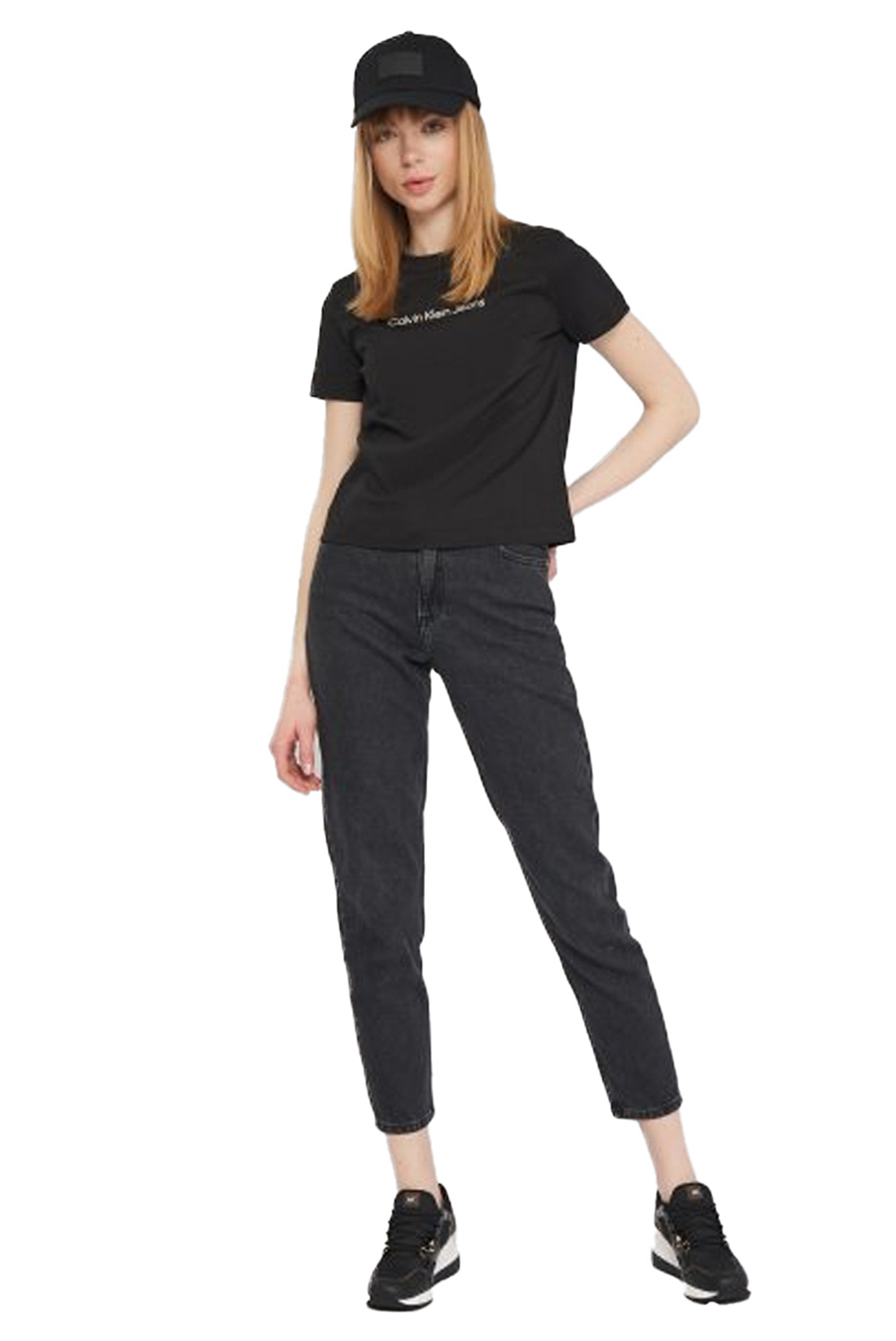 Женские черные джинсыCalvin Klein Jeans Женские черные джинсы 6