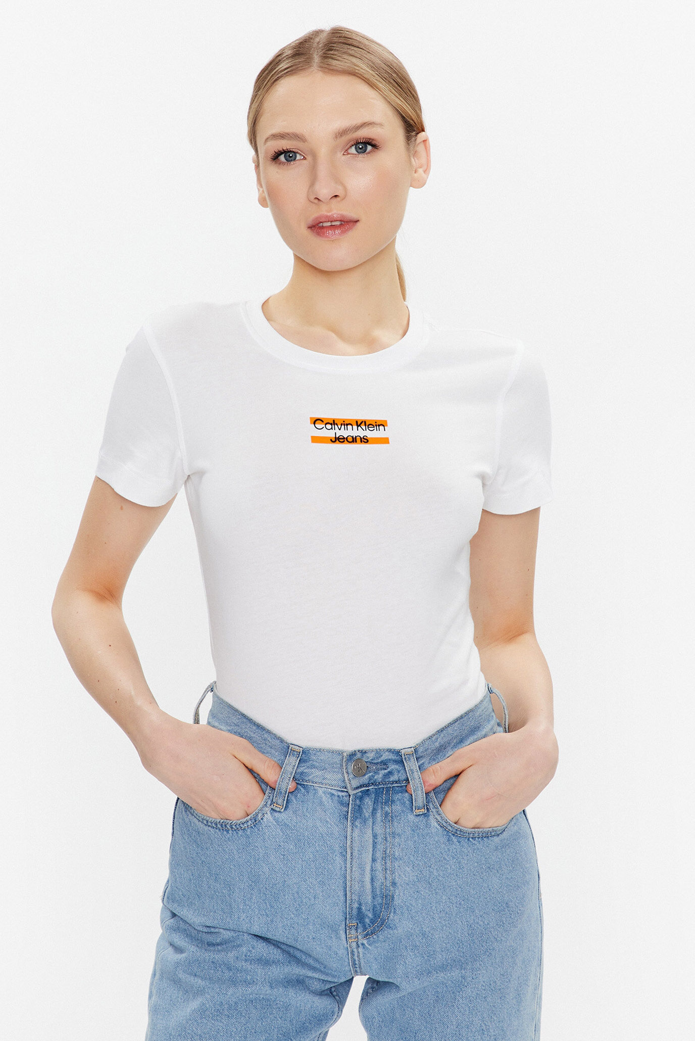 Футболка STRIPE LOGO SHORT SLEEVE 1