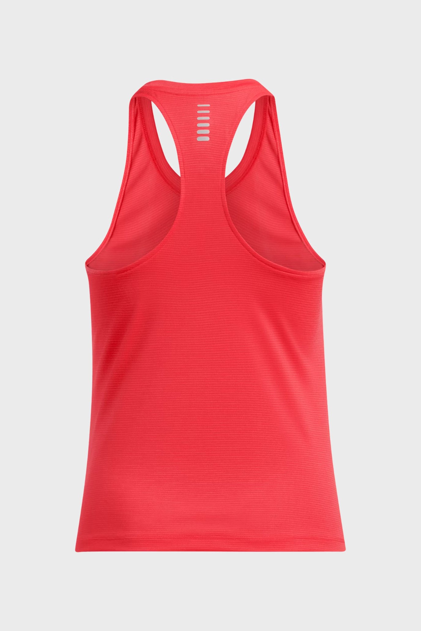 Женская красная майка UA Launch Singlet 4