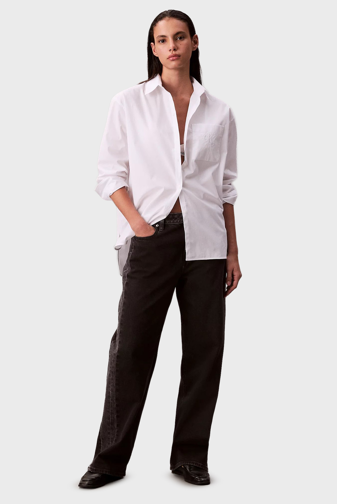 Рубашка POPLIN RELAXED SHIRT 2