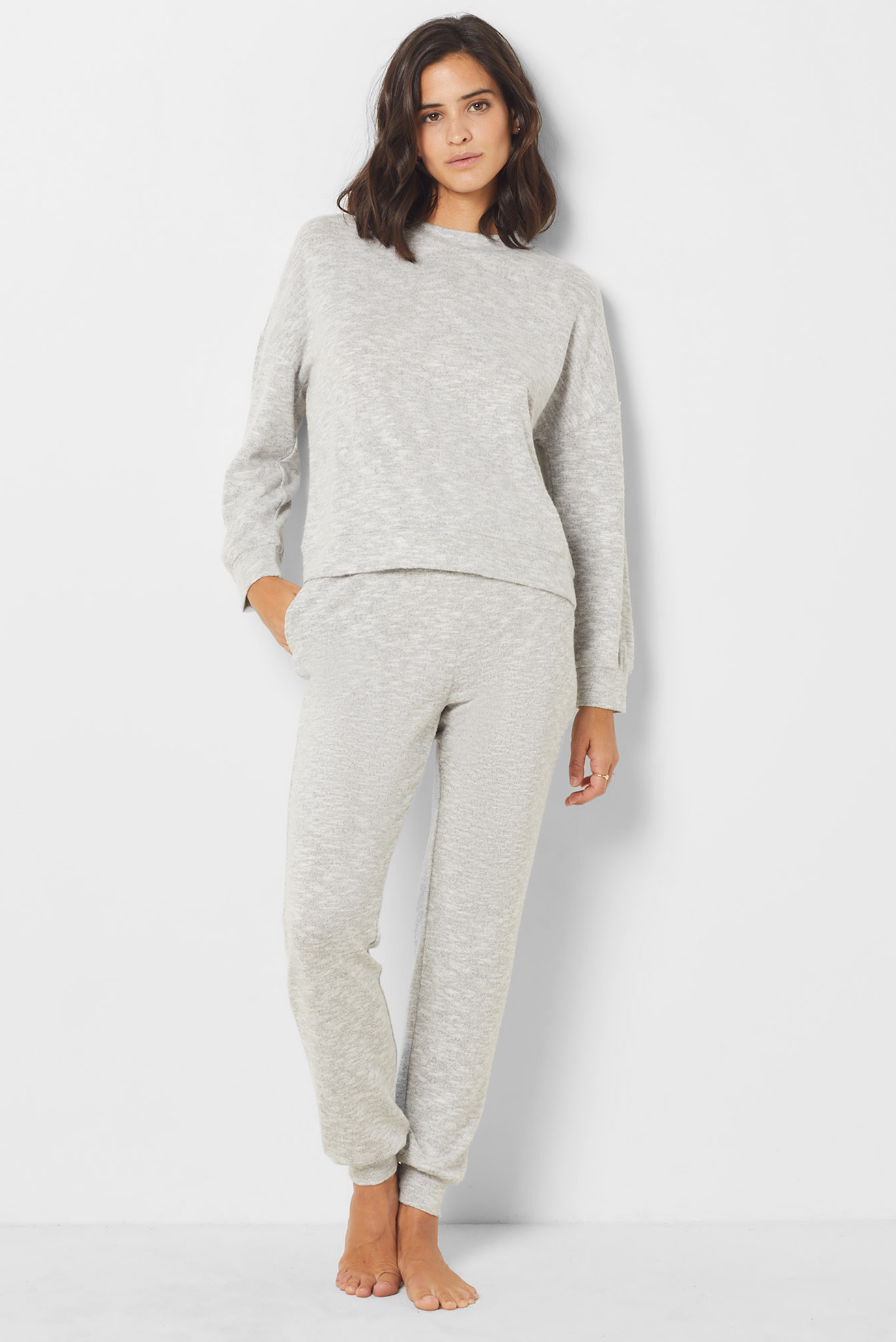 Халат JUE _ JOJIE - SWEAT SHIRT - GRIS 3