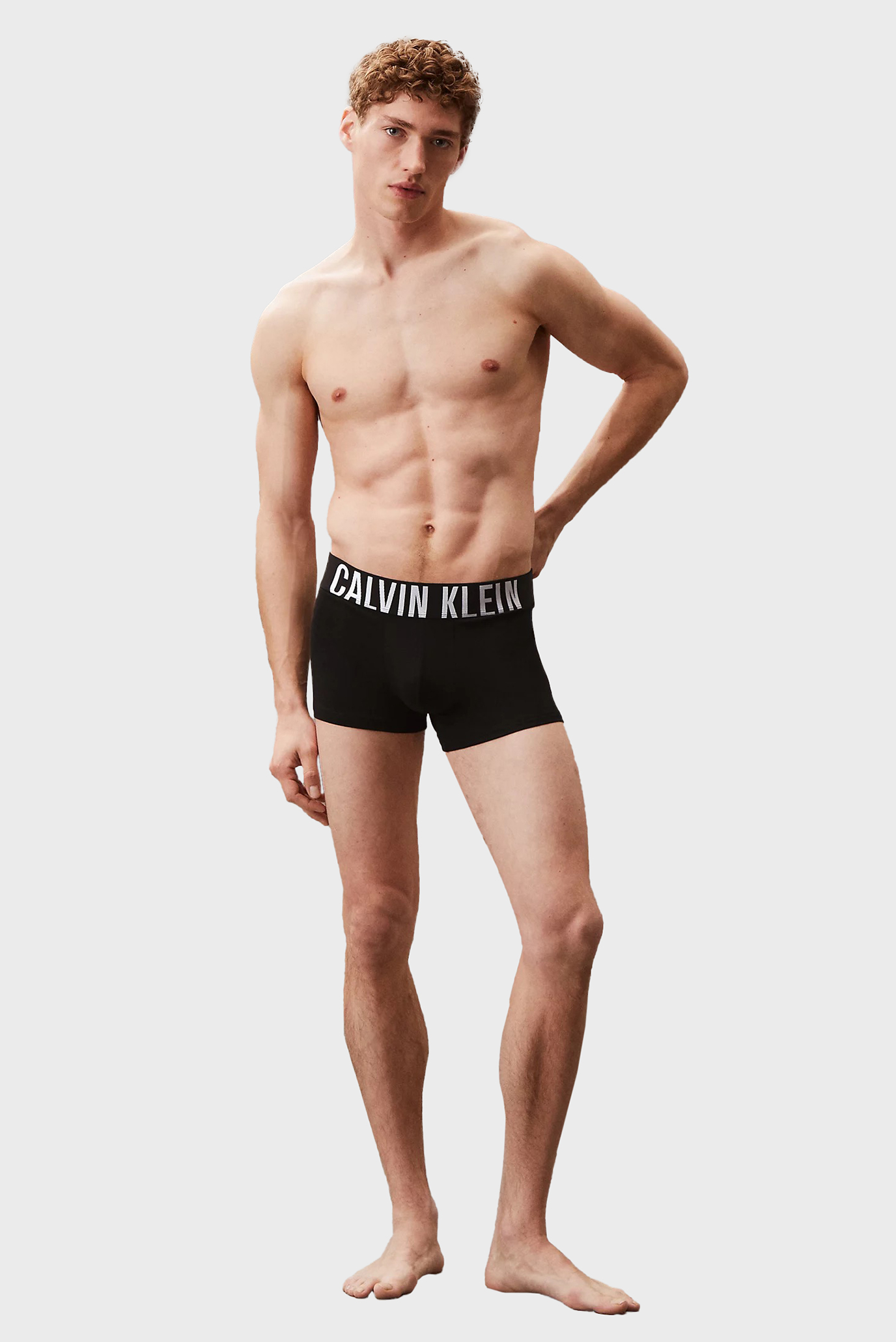 Мужские черные боксеры (3 шт) TRUNK 4