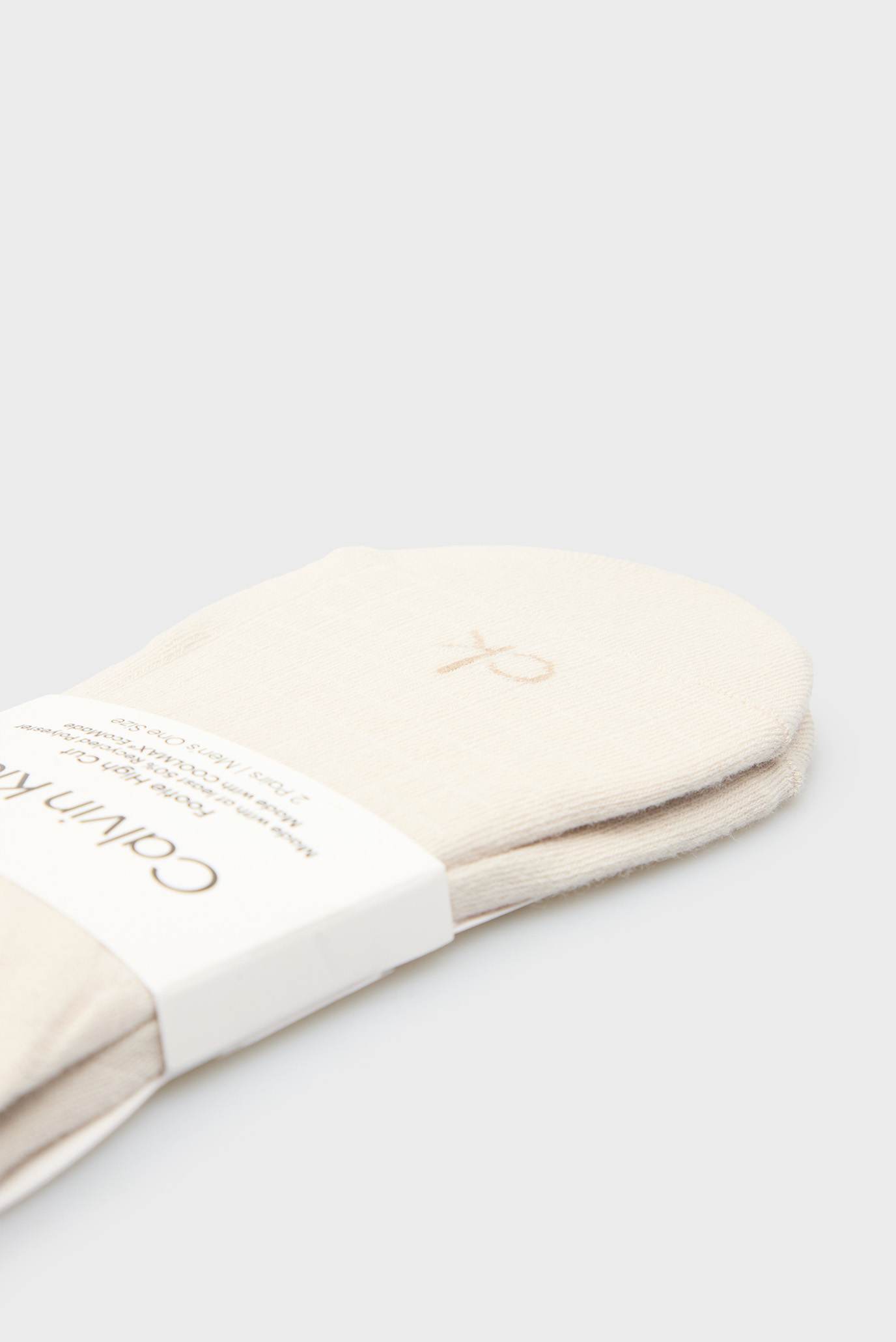 Следы CK MEN FOOTIE HC 2P SQUARES 2