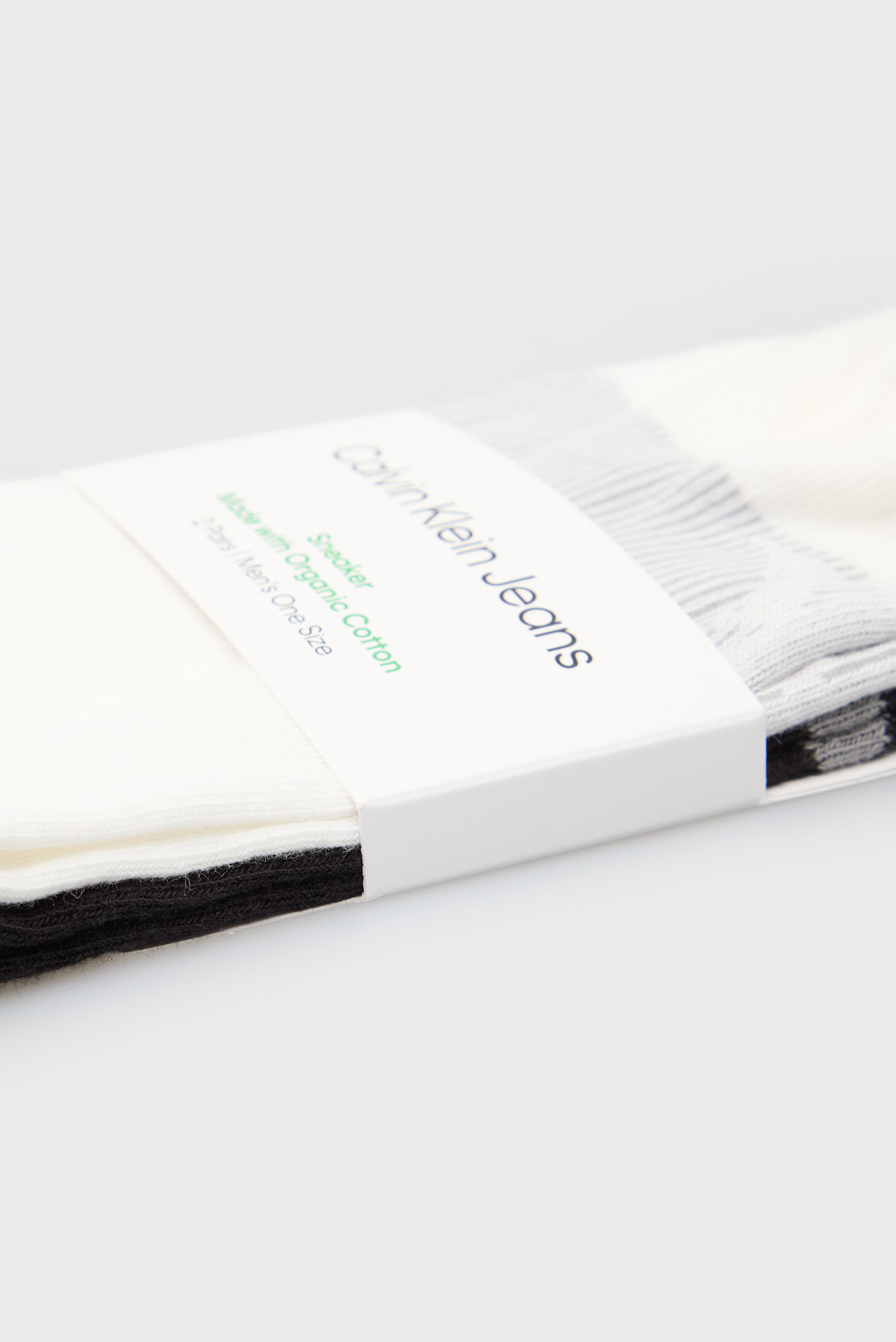 Носки CKJ MEN SNEAKER 2P SHADOW RIB 2