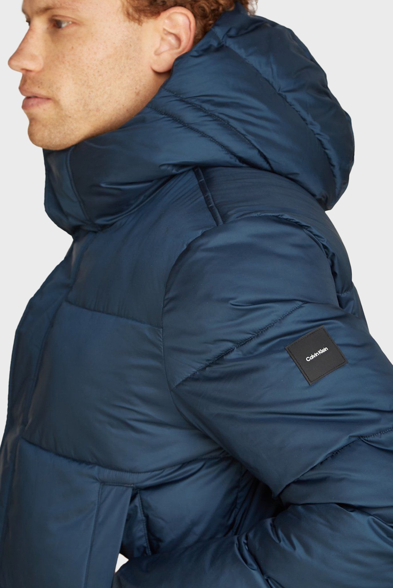 Куртка зимняя LONG HOODED QUILT PUFFER MW 3