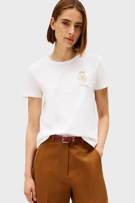 Футболка GOLD CREST REG SS TEE Tommy Hilfiger