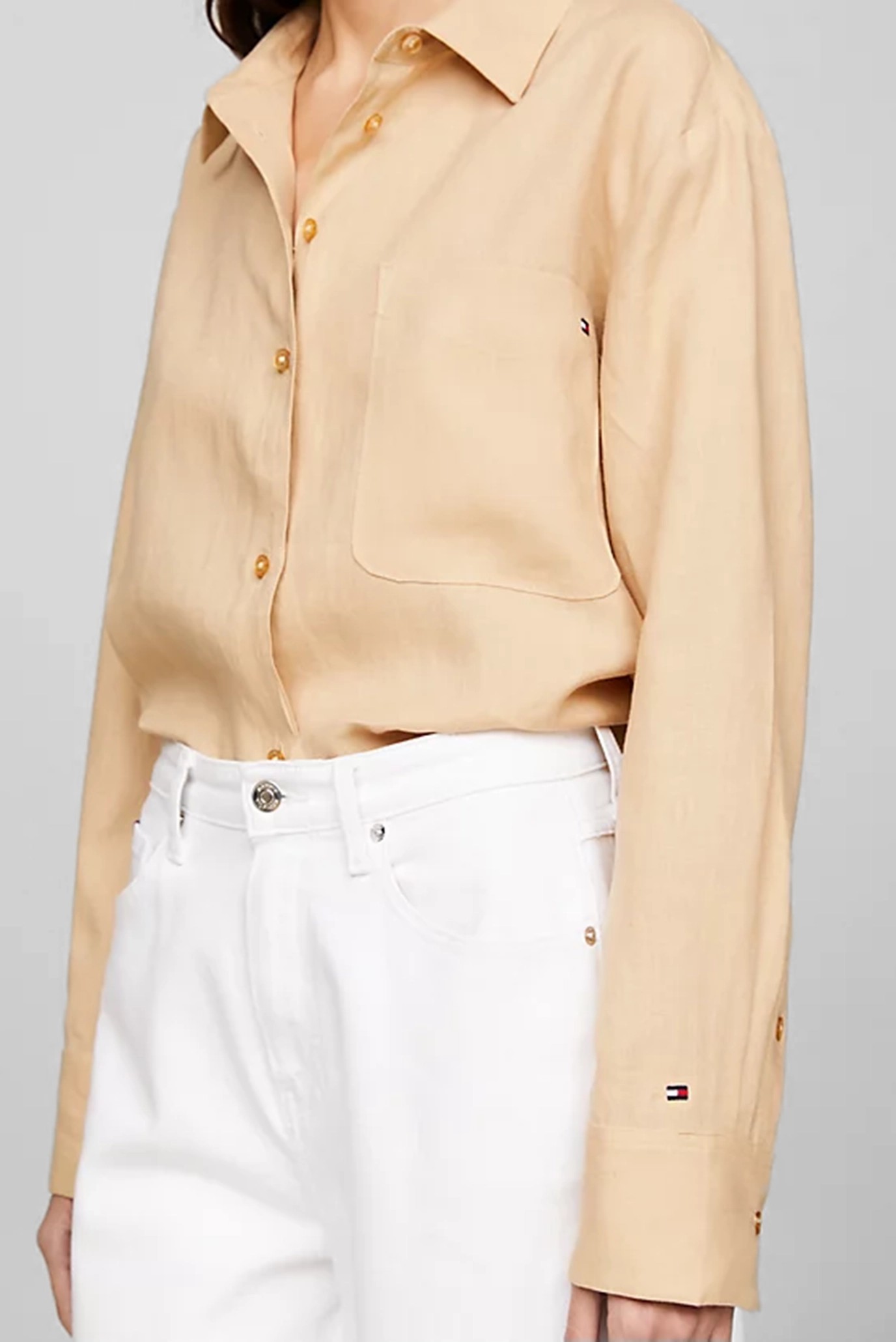 Рубашка LINEN EASY FIT LS SHIRT 3